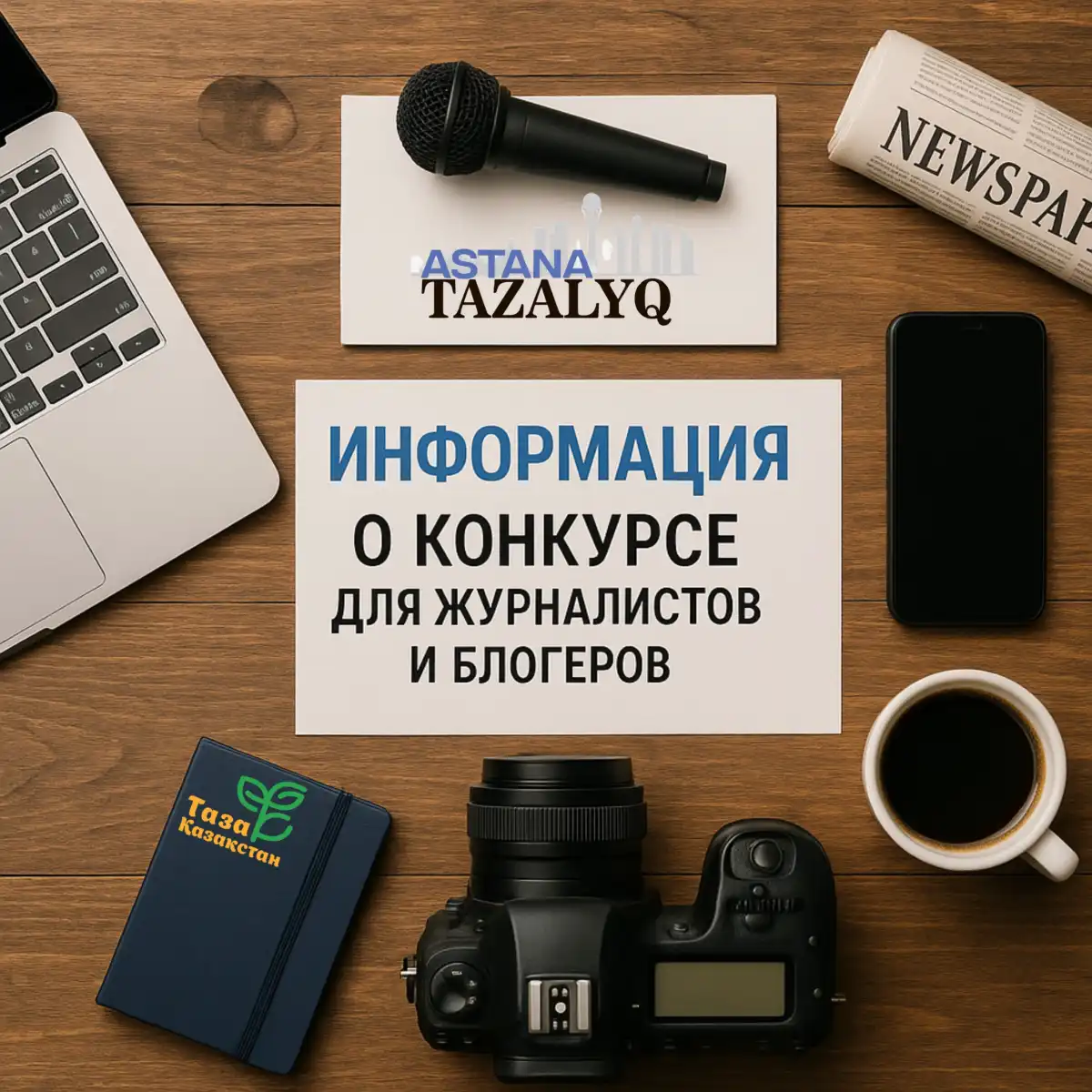 Ко Дню столицы объявлен конкурс среди представителей СМИ «Таза Қазақстан – Таза Астана»