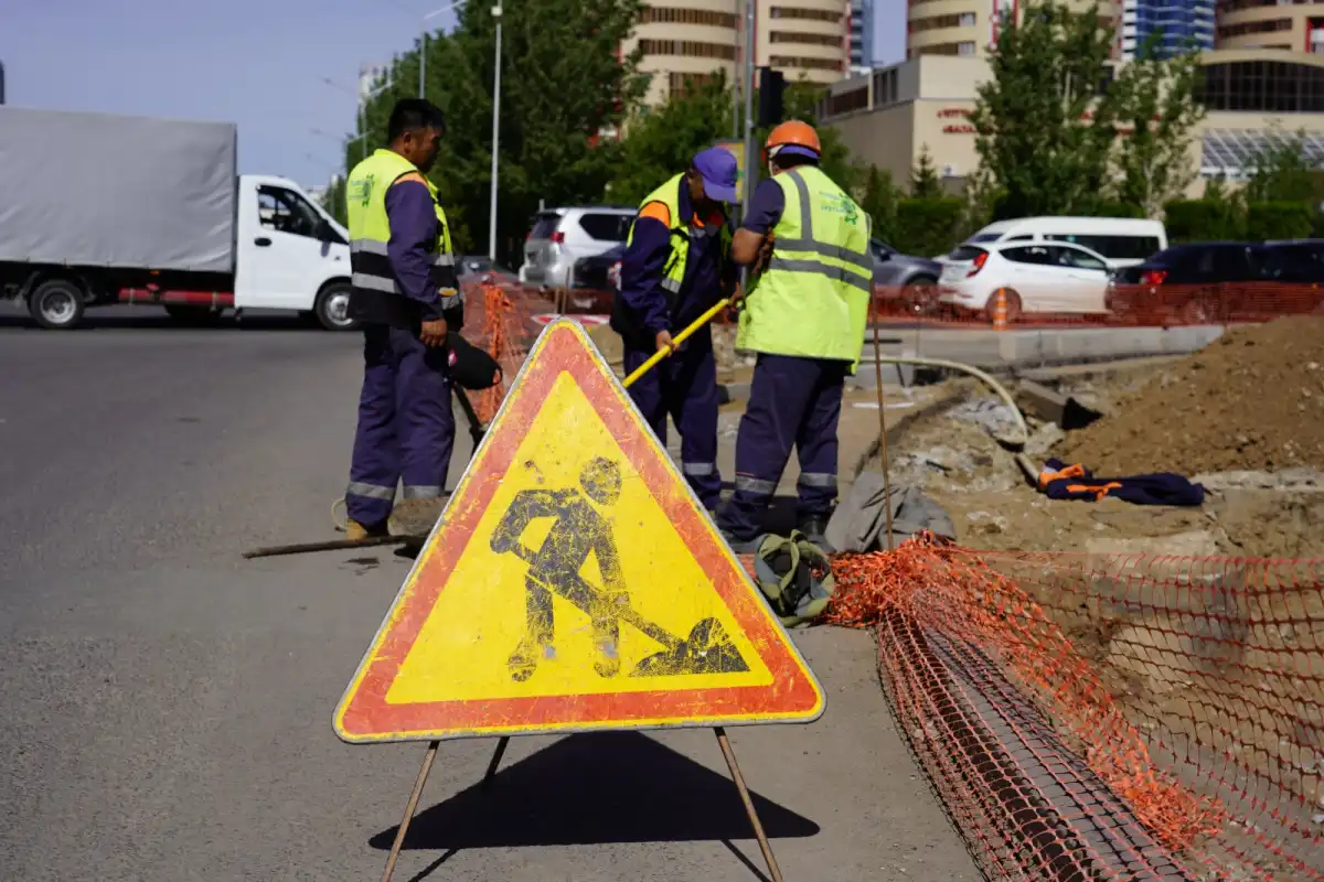 В столице частично перекроют движение на улице Атырау