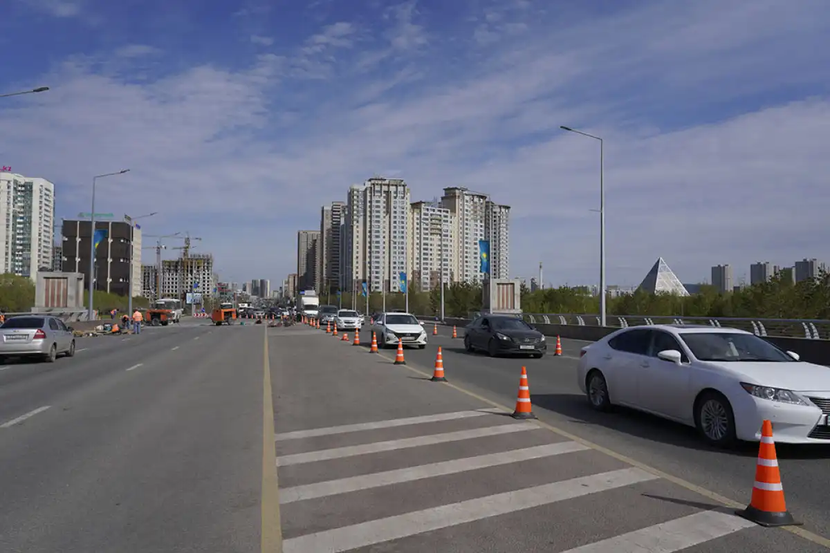 Два проспекта частично перекроют в Астане
