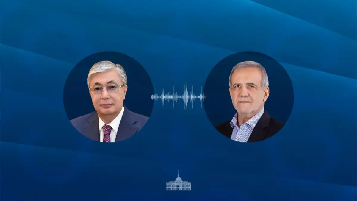 Токаев провел телефонный разговор с Президентом Ирана