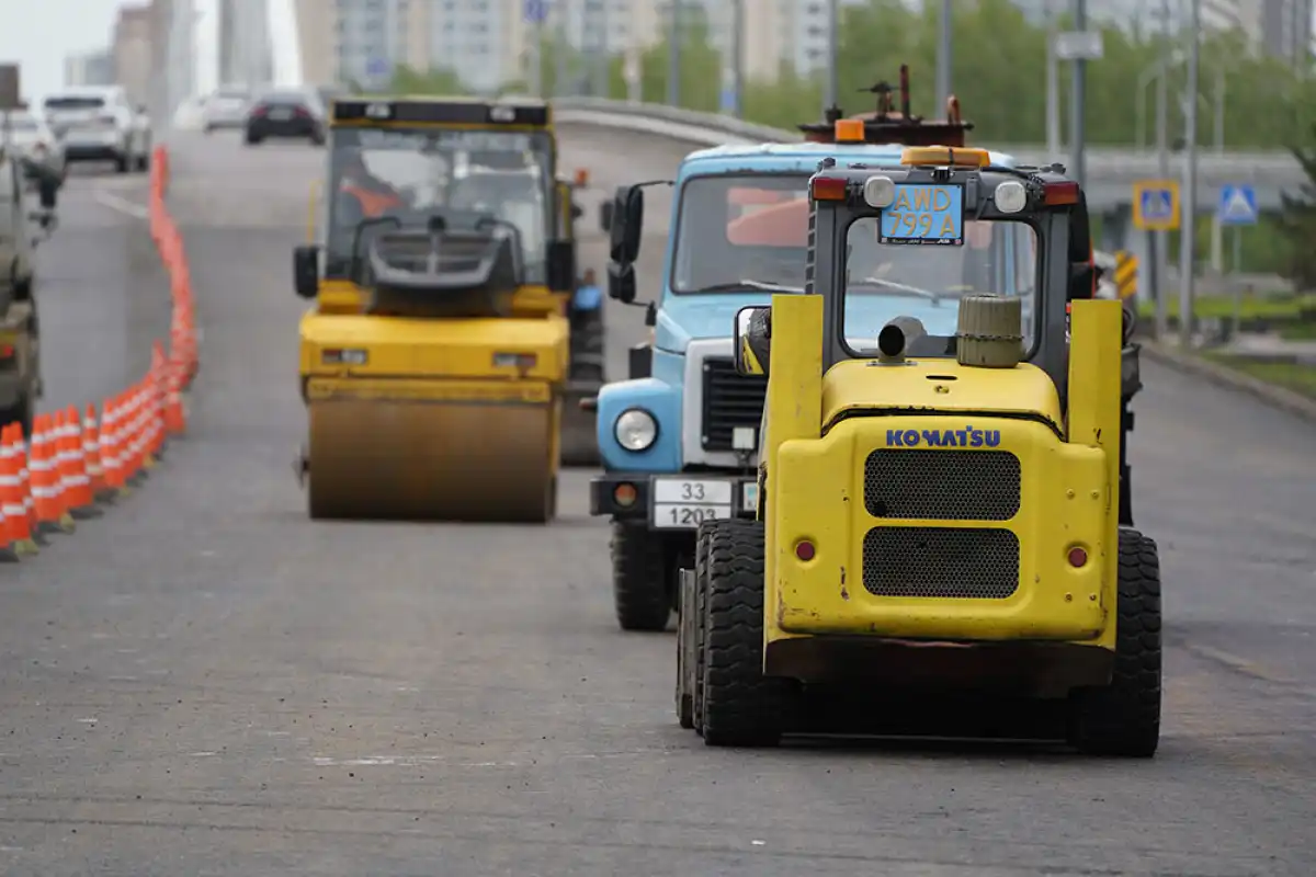 Участок проспекта Жумабаева в Астане перекрыли на 3 дня