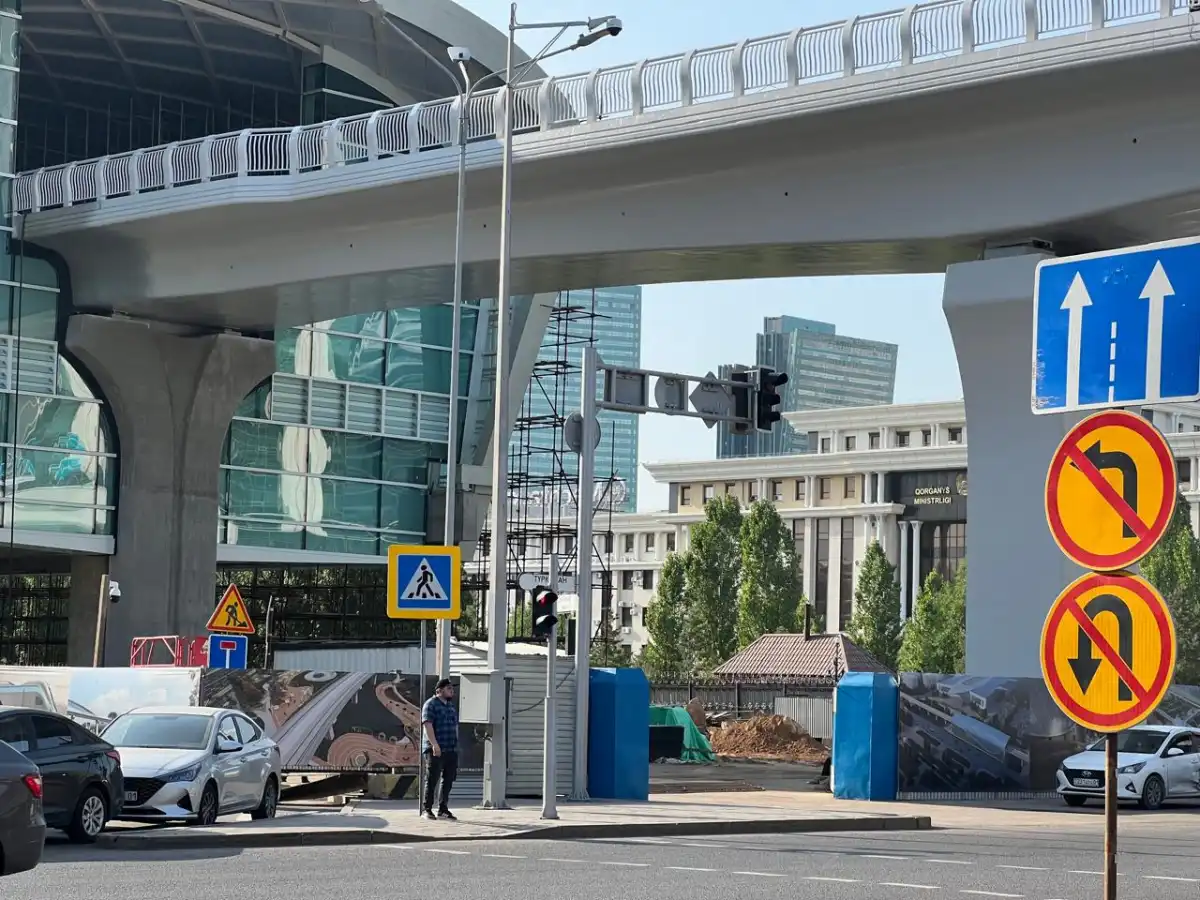 Из‑за работ на LRT ограничат движение транспорта в Астане