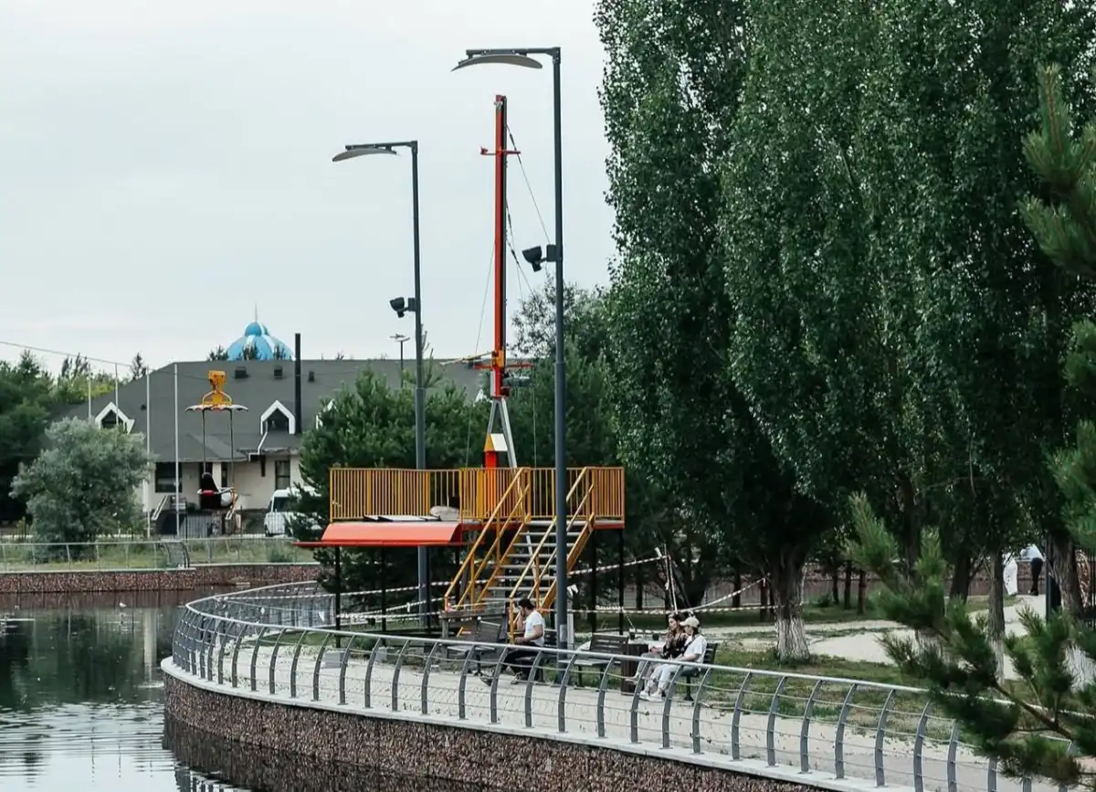 Центральный парк временно закроют в Астане