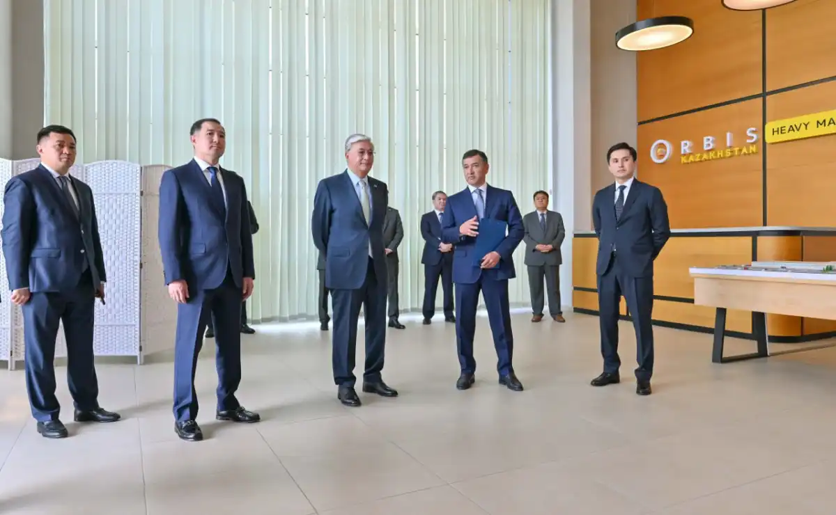 Президент посетил завод Orbis Heavy Machinery в Астане
