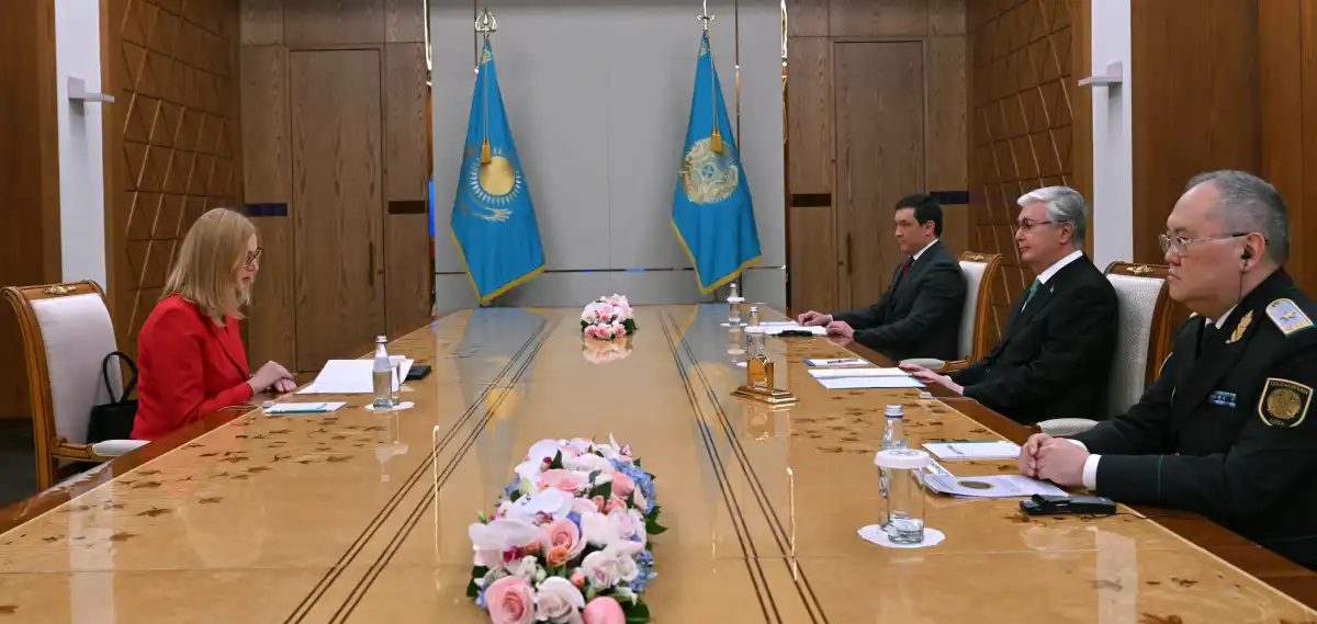 Токаев принял главу Группы финансовых разведок «Эгмонт»