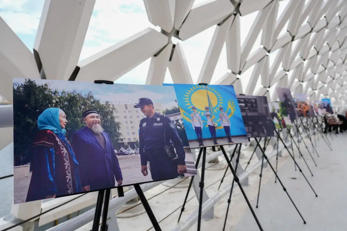 В Астане открылась фотовыставка «Закон и Порядок»