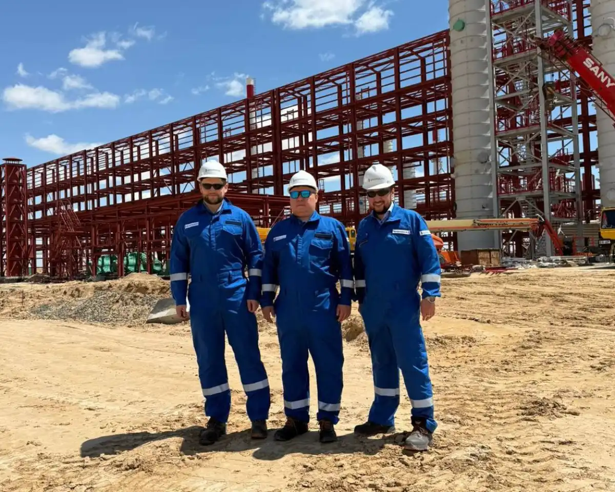 Крупный газоперерабатывающий завод строят в Атырау
