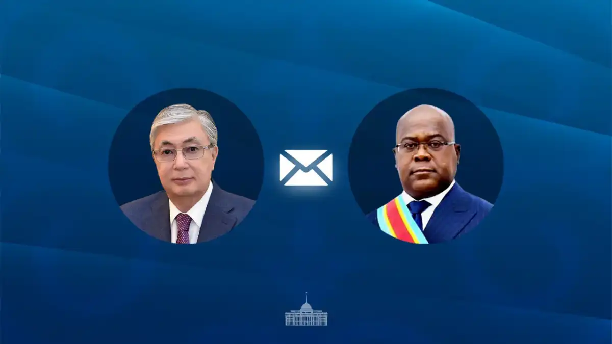 Токаев поздравил Президента Конго