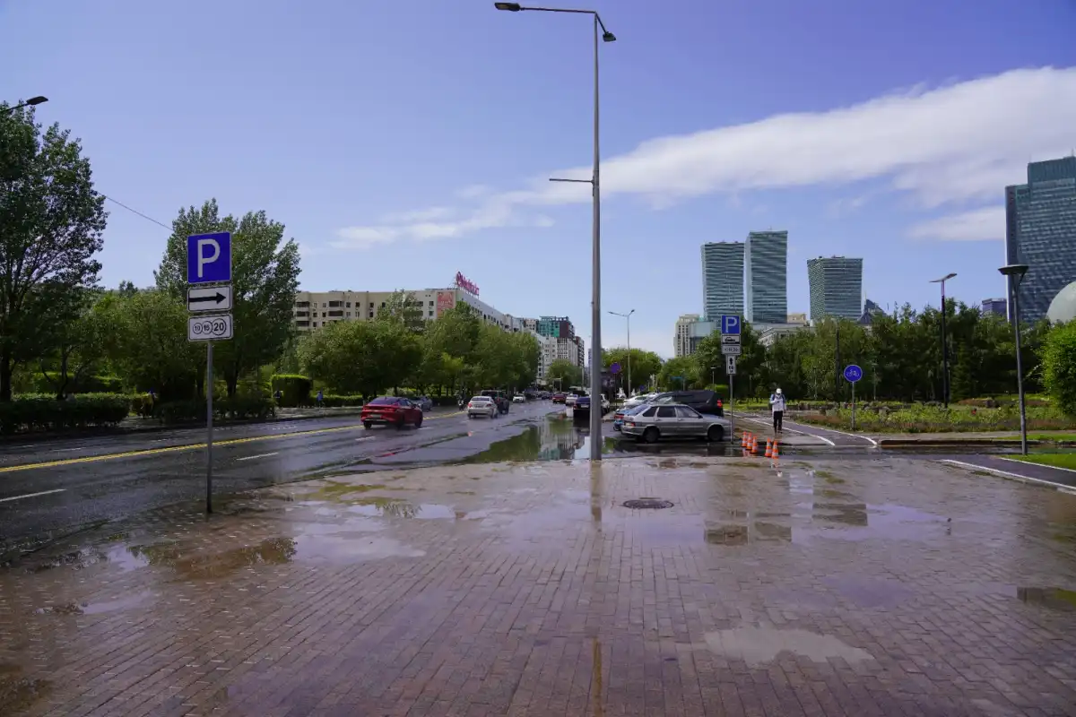 Дождь с грозой ожидается в Астане 5 июля