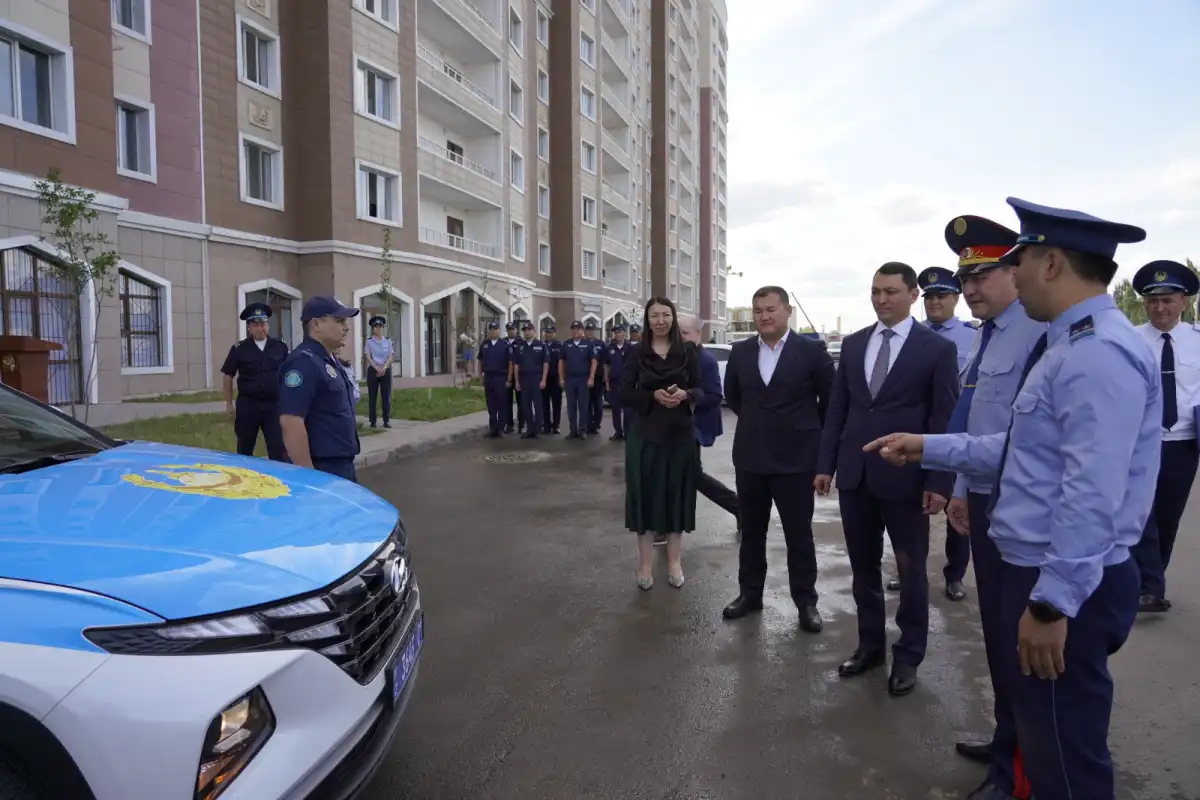 Новый участковый пункт полиции открылся в Астане