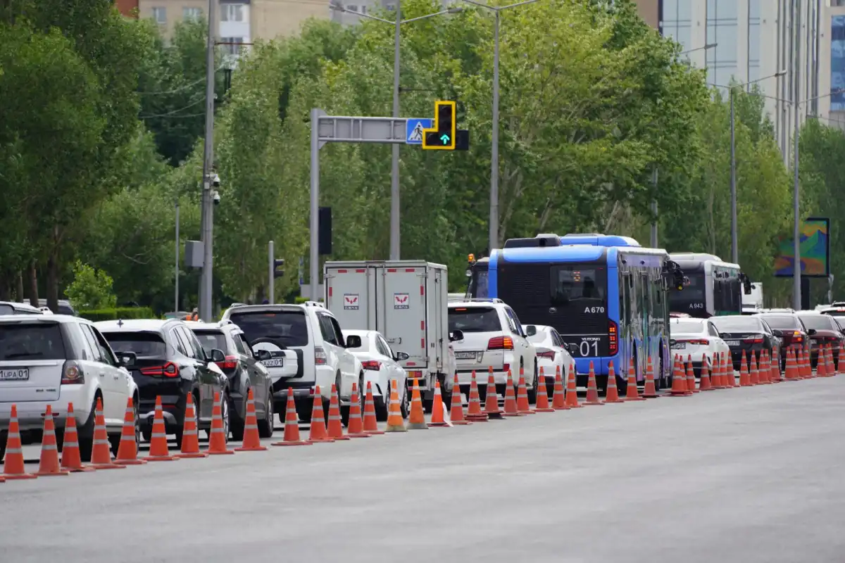 В Астане ограничат движение на участке проспекта Туран
