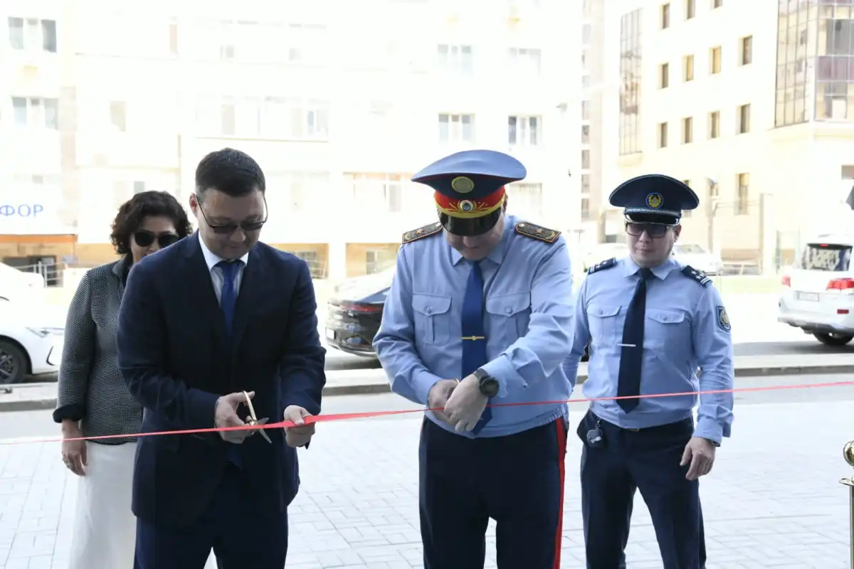 В столичном районе «Есиль» открыли 2 новых пункта полиции