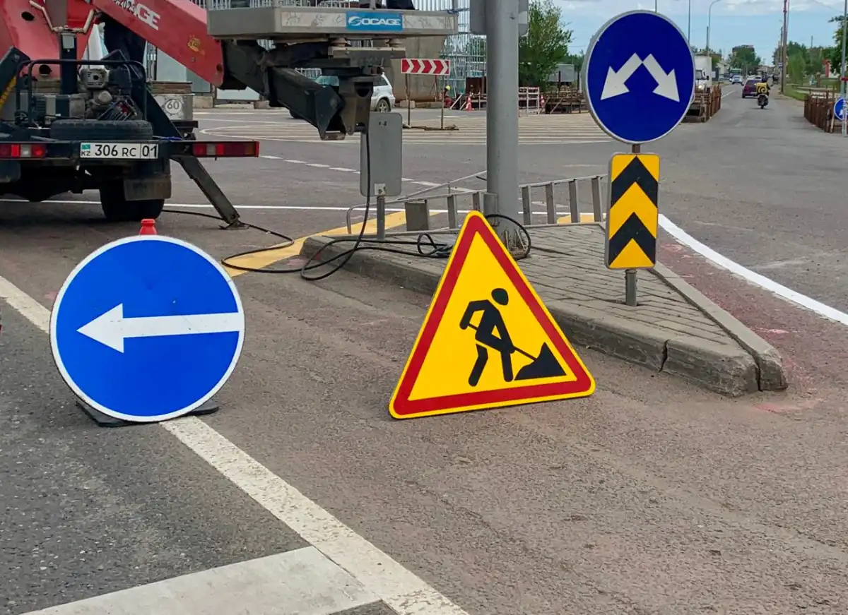 Улицу Сейфуллина частично перекроют до 6 августа в Астане