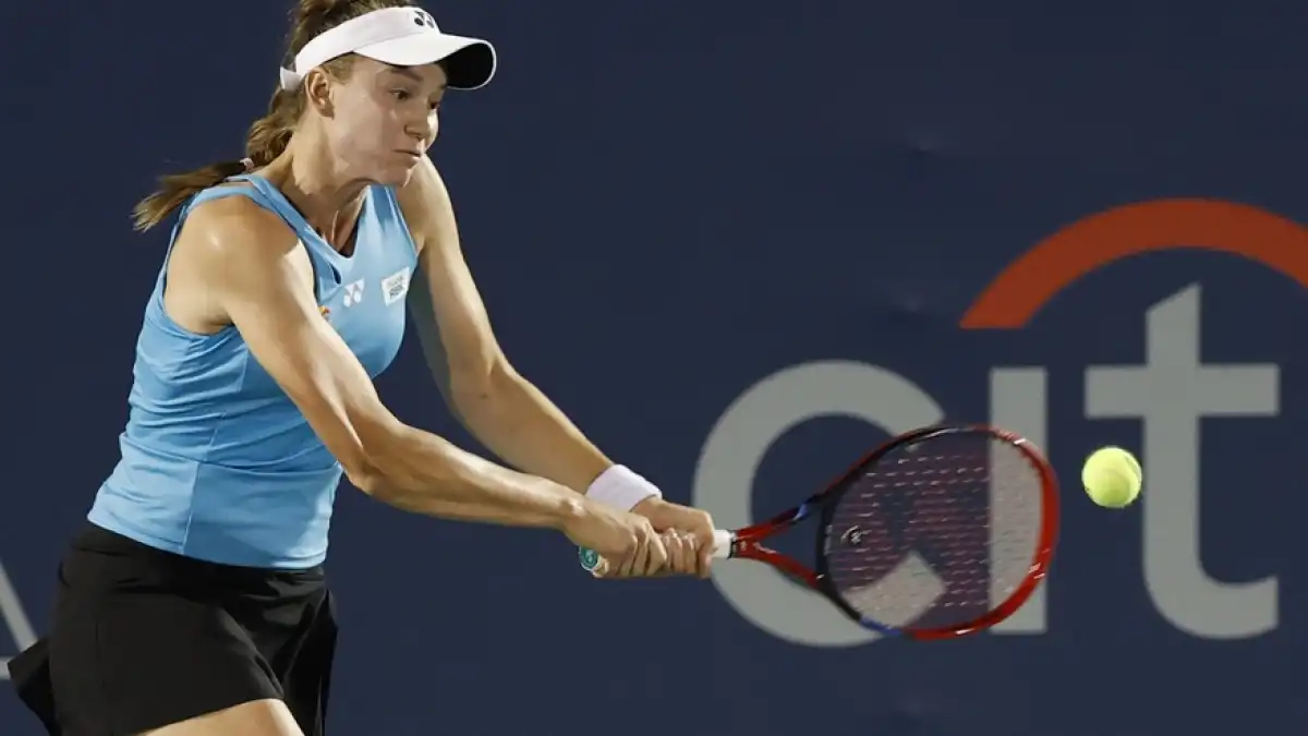 Елена Рыбакина вышла в полуфинал турнира в Вашингтоне