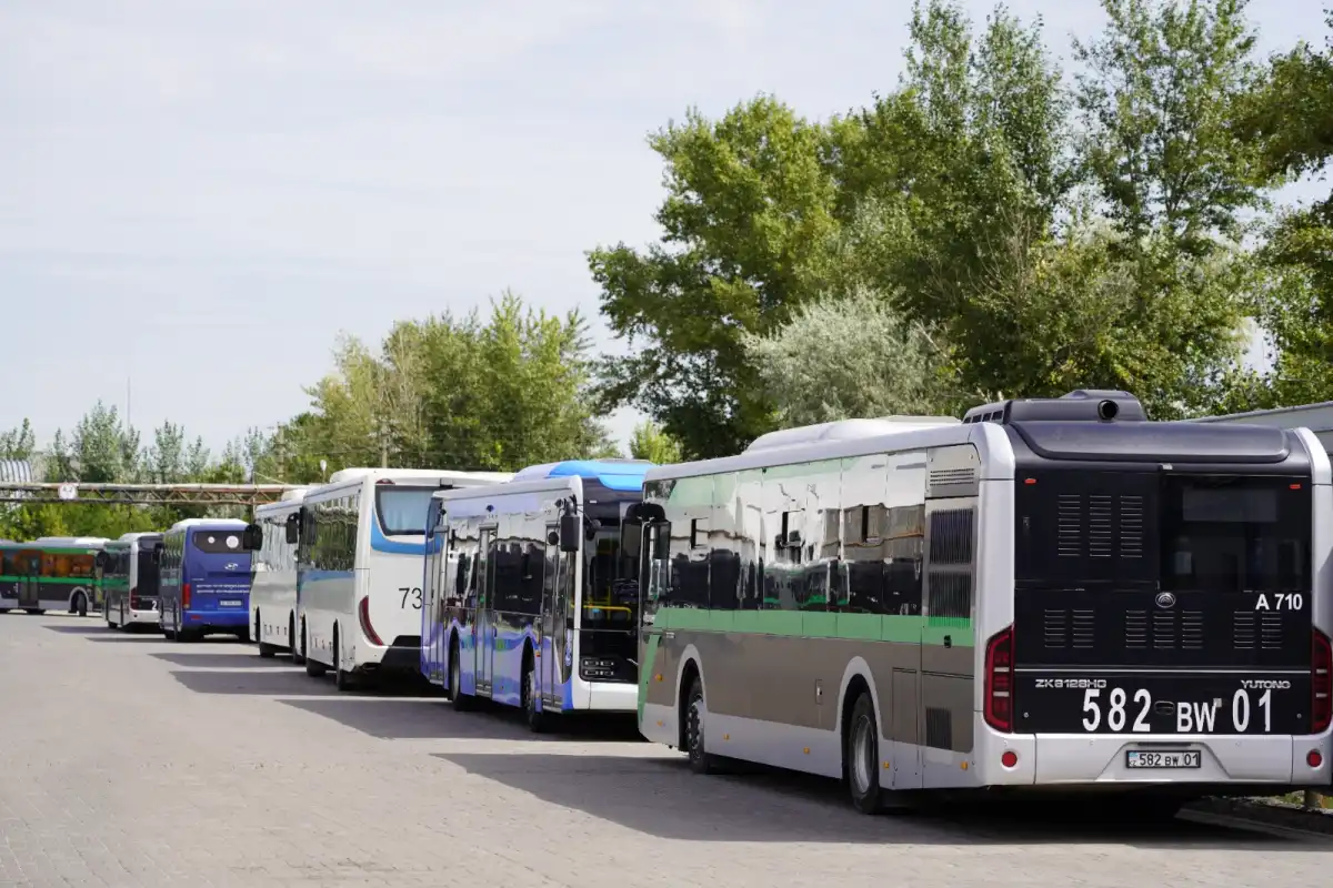В Астане изменены схемы движения ряда автобусов