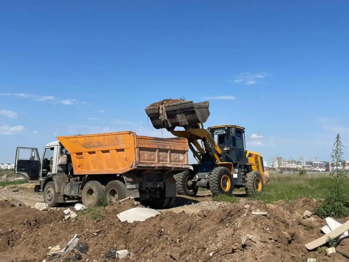 В Астане ликвидировано свыше 150 несанкционированных свалок