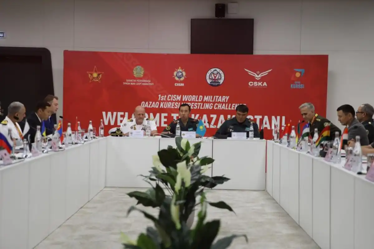 Техническое совещание судей I чемпионата мира CISM по қазақ күресі прошло в Астане