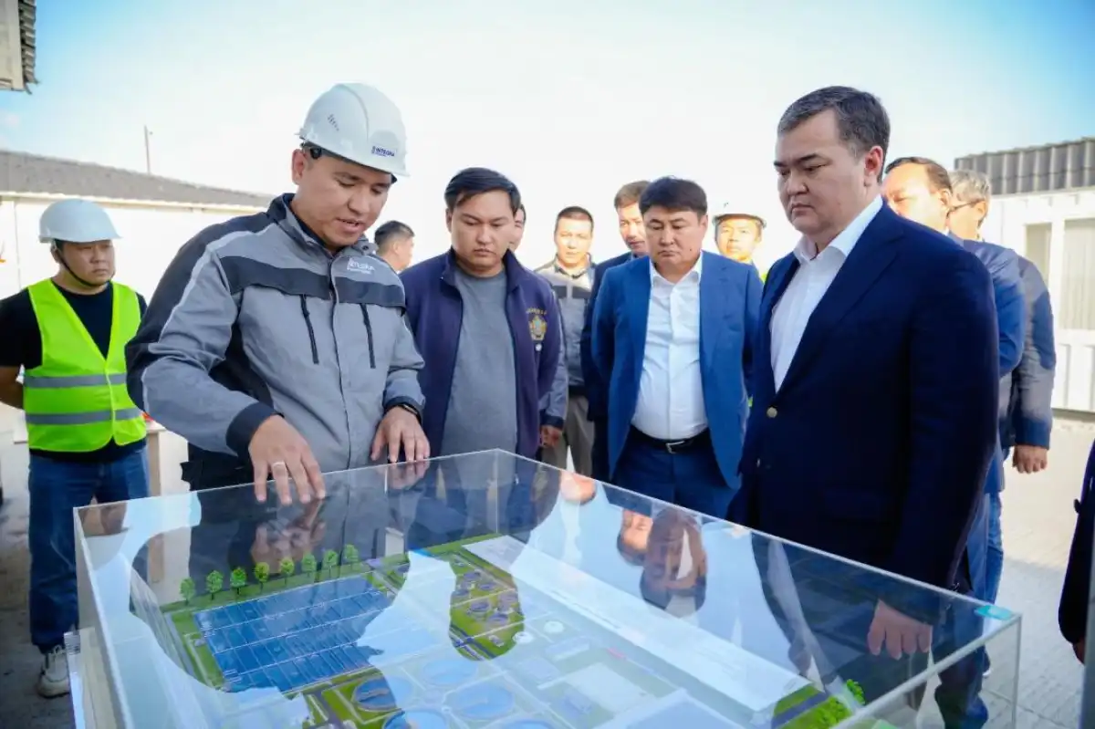 В Астане начали строить новые канализационные очистные сооружения