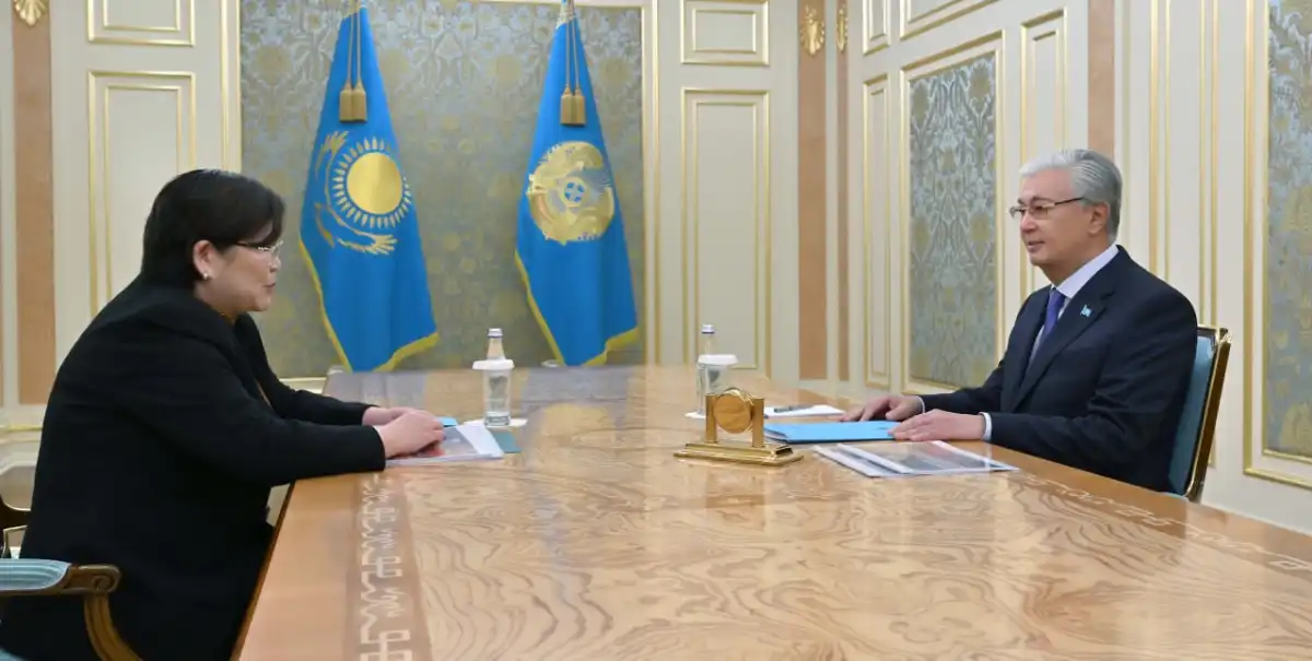Президент принял председателя Конституционного cуда Эльвиру Азимову