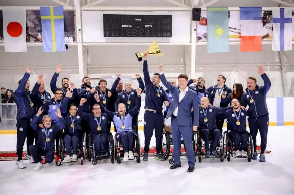 В Астане завершился чемпионат мира по парахоккею