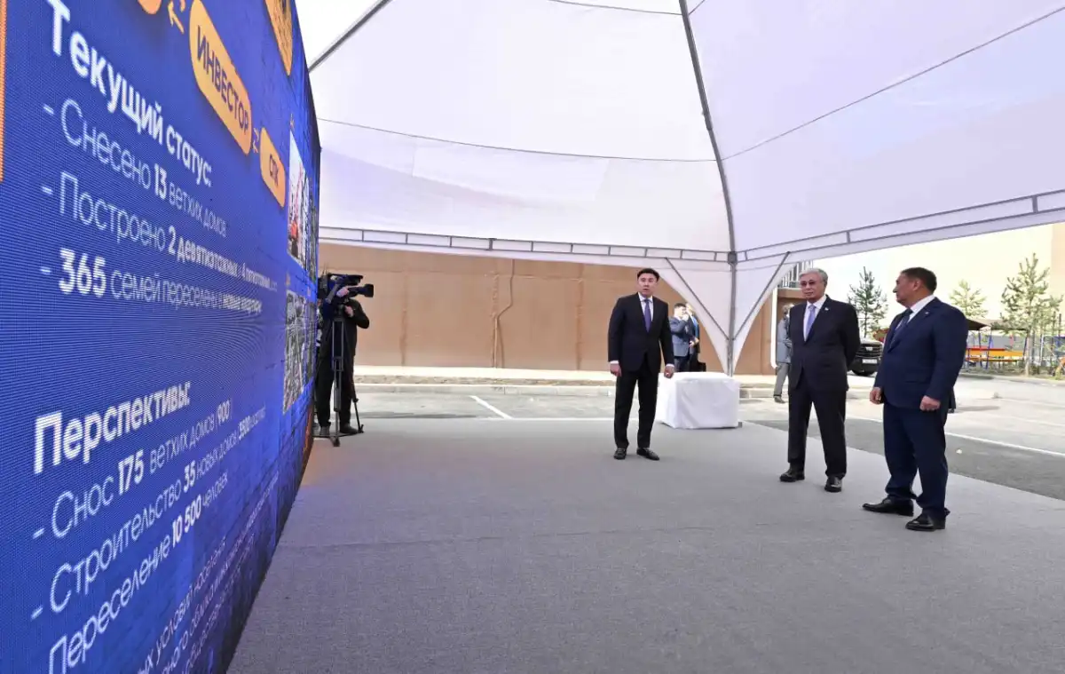 Президенту представили новый Генплан Кокшетау до 2050 года