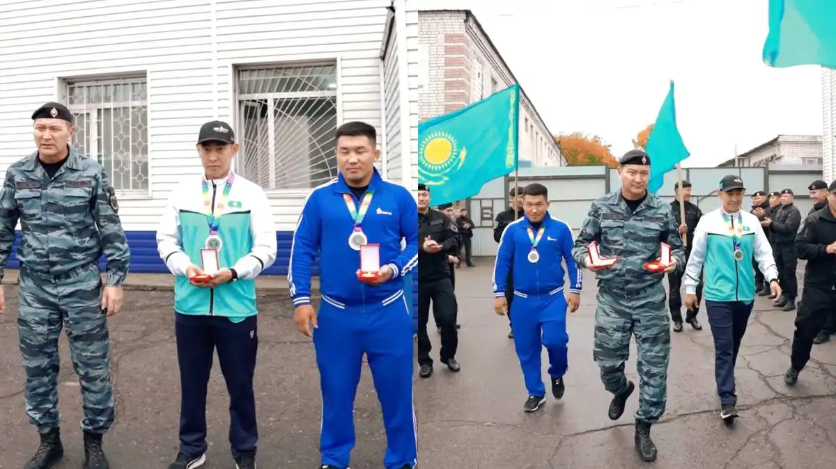 Казахстанские полицейские завоевали медали на чемпионате Азии в Китае