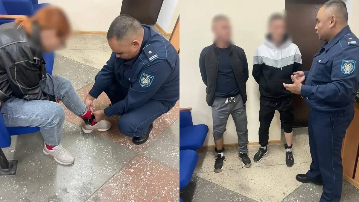 Полицейские следят за подучетными круглосуточно с помощью электронных браслетов
