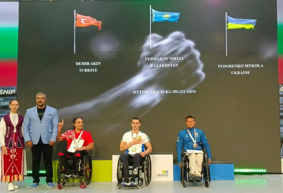Столичные спортсмены завоевали медали на чемпионате мира по пара армрестлингу
