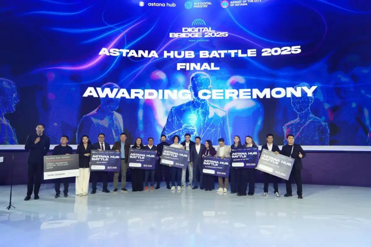 Названы финалисты крупнейшей стартап-битвы Astana Hub Battle 2025