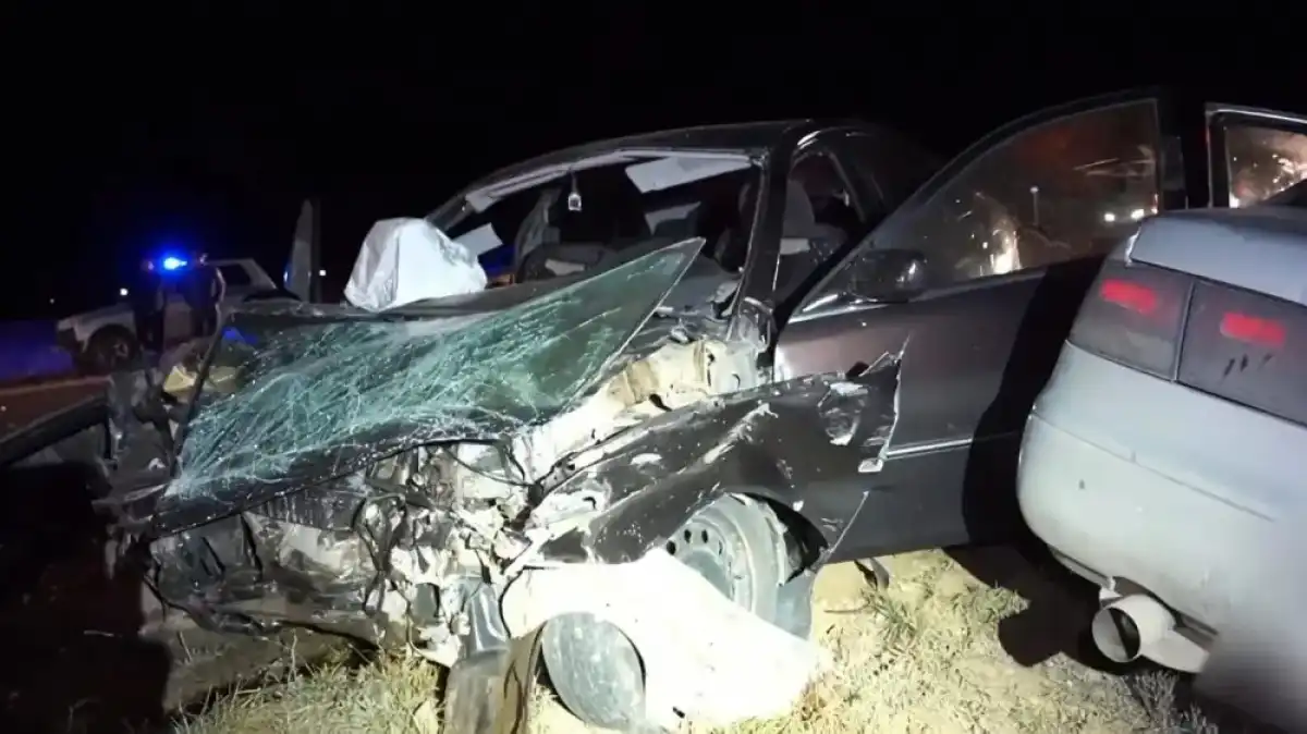 Четыре человека погибли в ДТП на трассе в области Абай - ВИДЕО