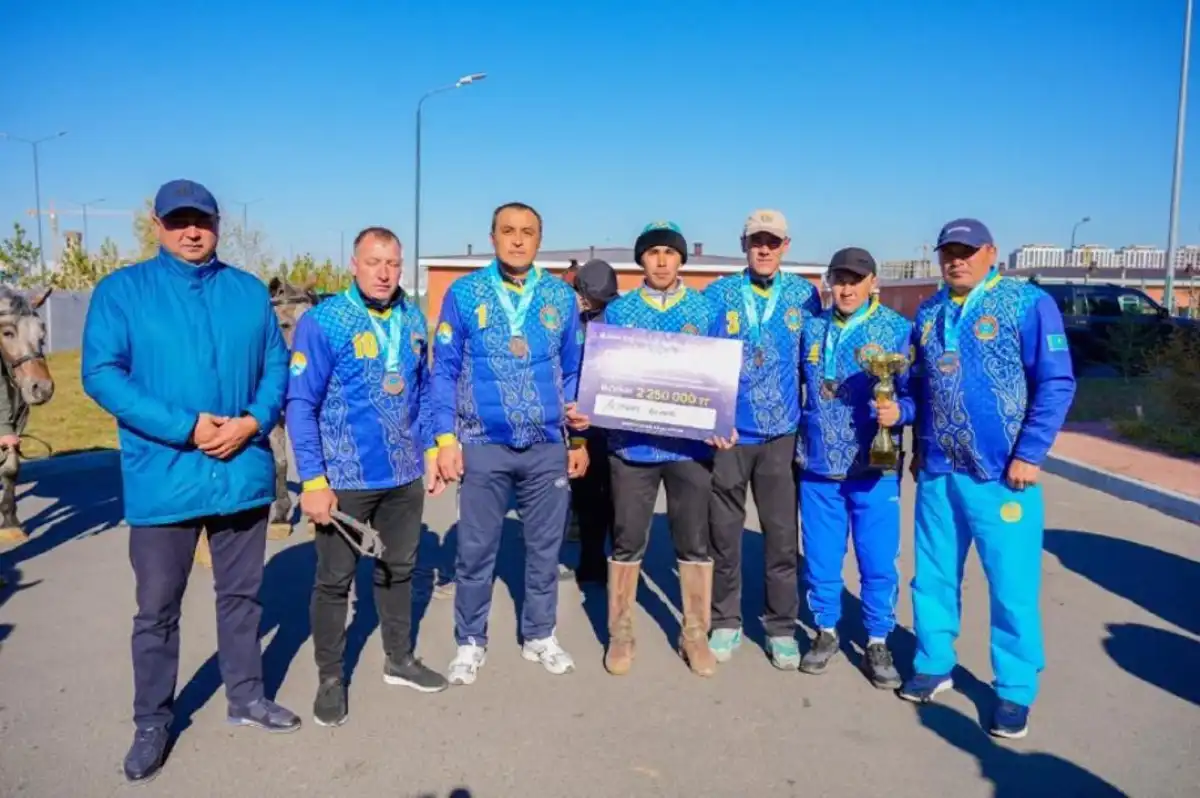 Спортсмены Астаны завоевали бронзу на чемпионате Казахстана по кокпару