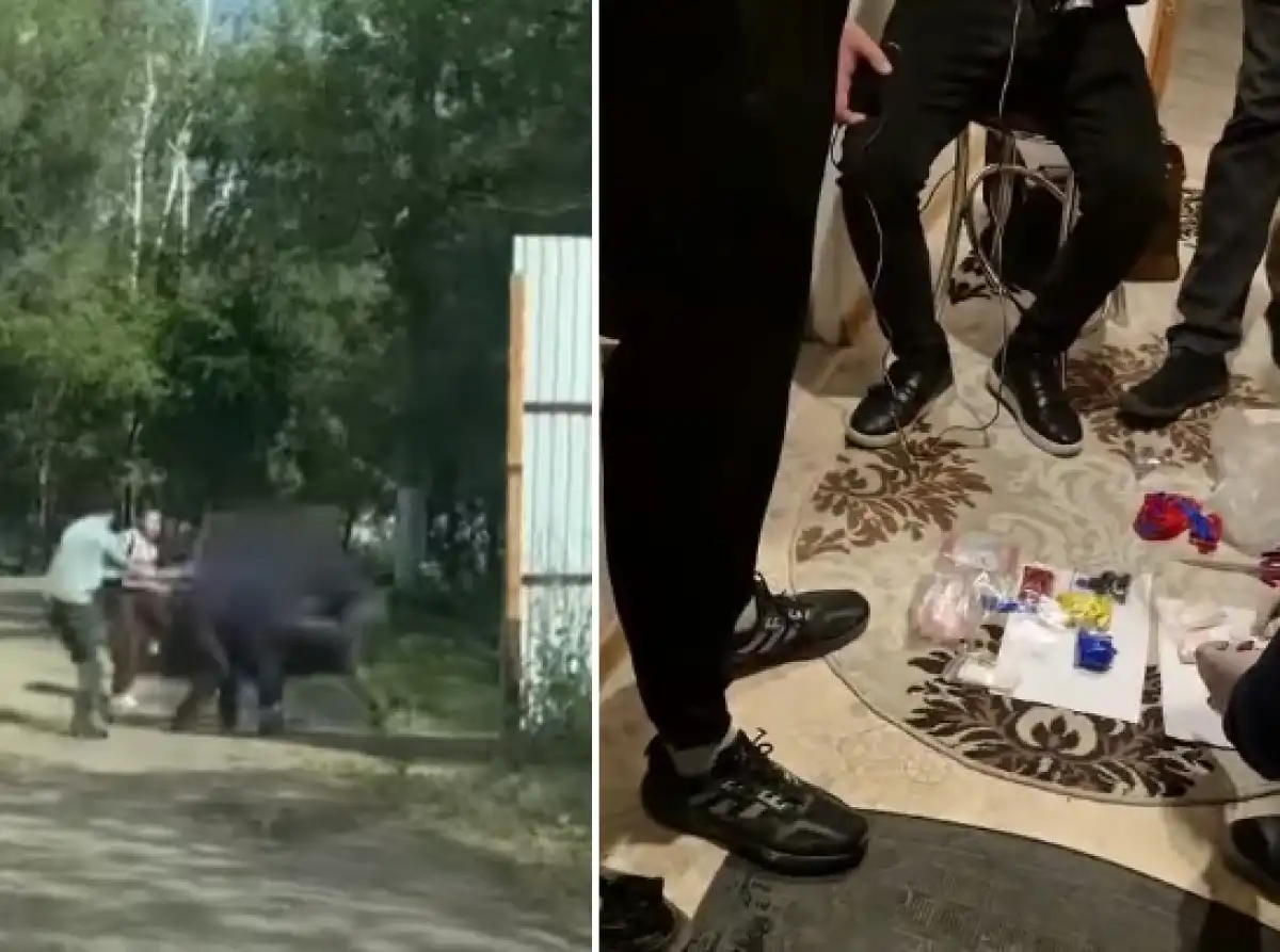 За вывеской «Пенсионер» сумели разглядеть наркошоп полицейские СКО (видео)