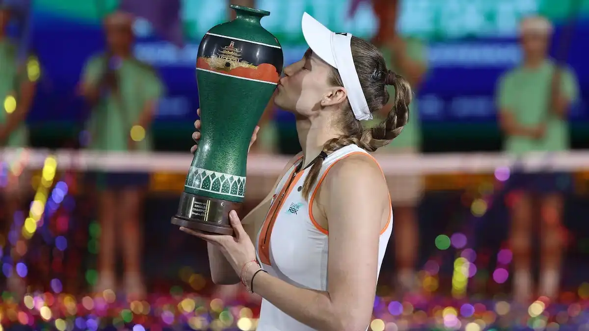Елена Рыбакина выиграла турнир WTA 500 в Китае