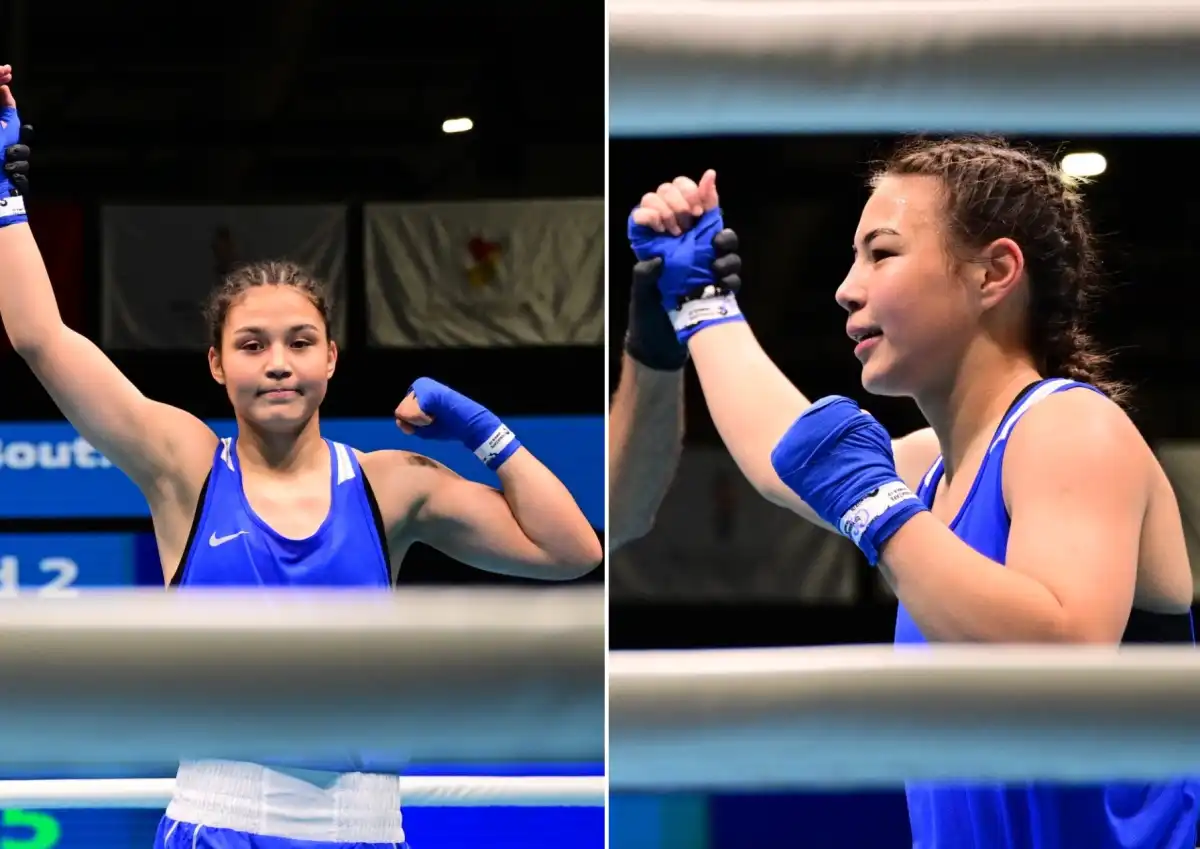 Родные сестры из Казахстана завоевали золото юношеской Азиады в один день