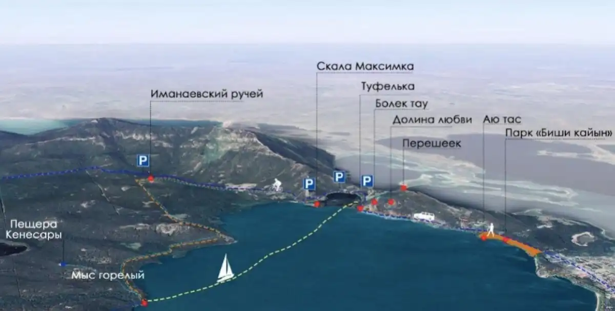В Бурабае открылись новые смотровые площадки