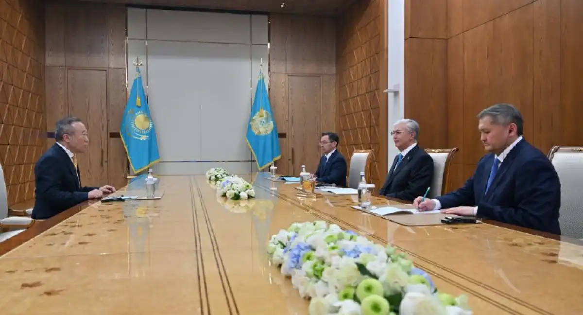 Токаев принял президента Пекинского университета языка и культуры