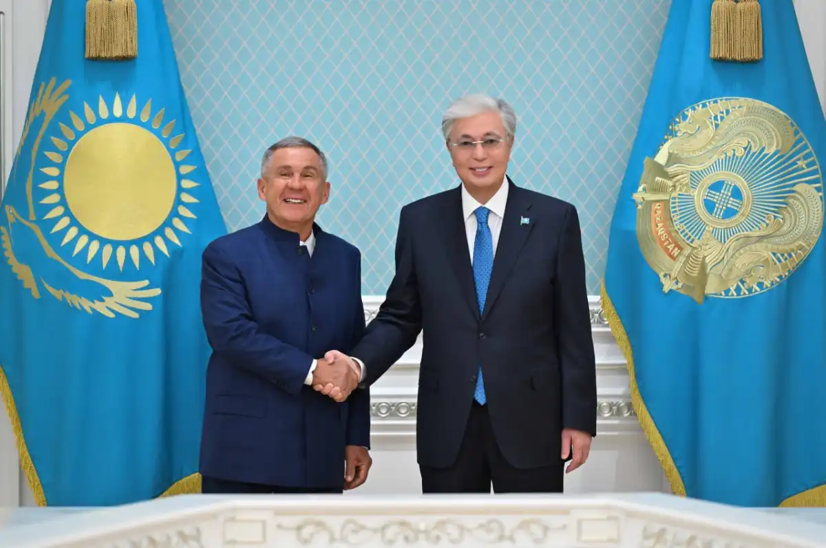 Токаев приветствовал планы Татарстана по развертыванию предприятий в Казахстане