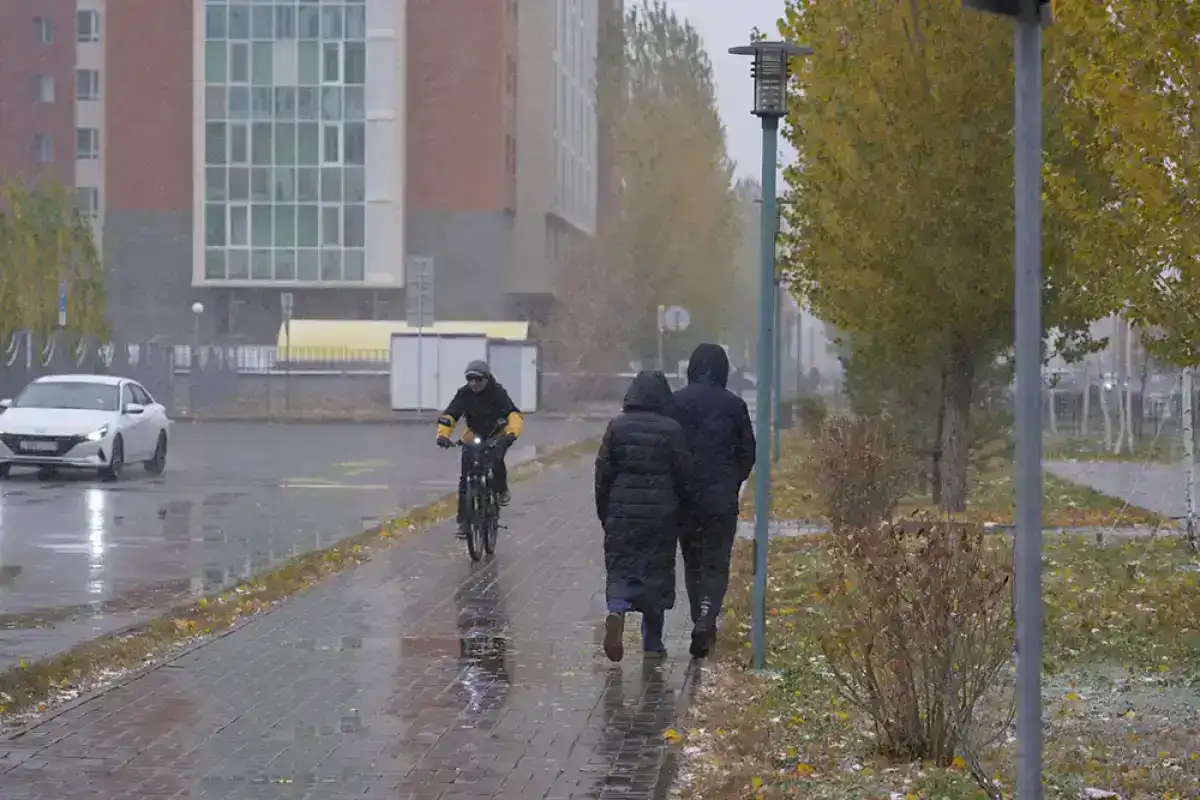 Дождливая погода ожидается в Астане 3 ноября
