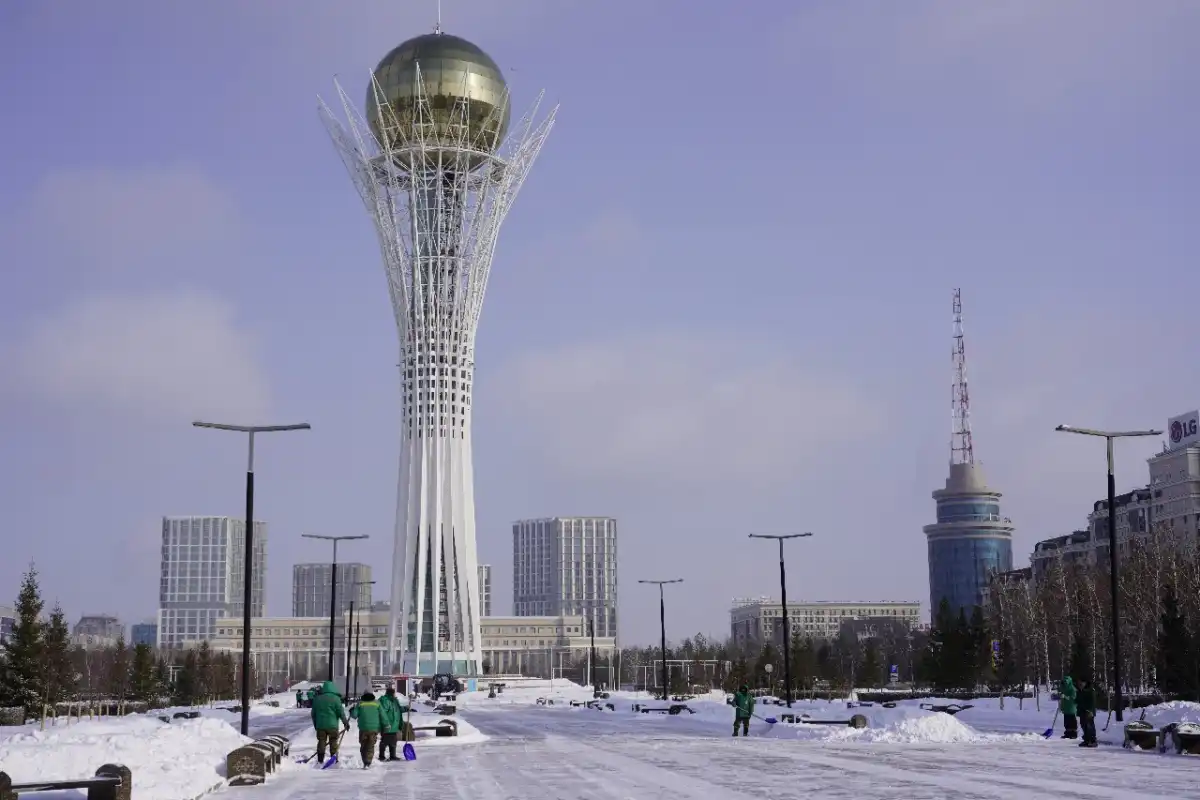 Астану накроет снегопад