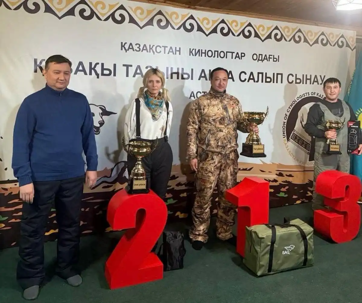Охотничьи испытания для казахских тазы провели кинологи