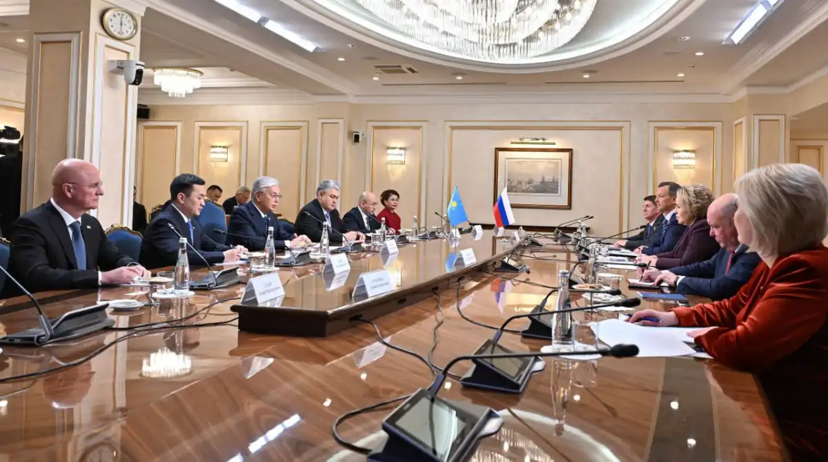 Токаев провел встречу с Валентиной Матвиенко в Москве