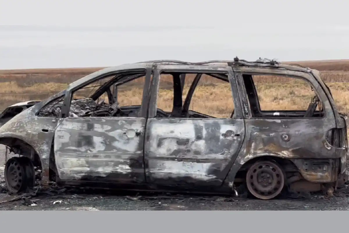8 человек погибли в огненном ДТП на западе Казахстана