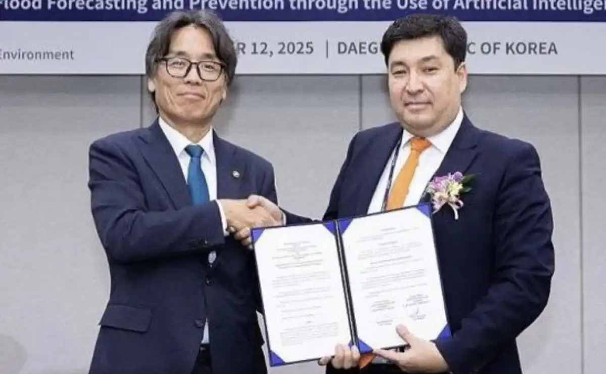 Южная Корея поможет Казахстану прогнозировать наводнения с помощью ИИ