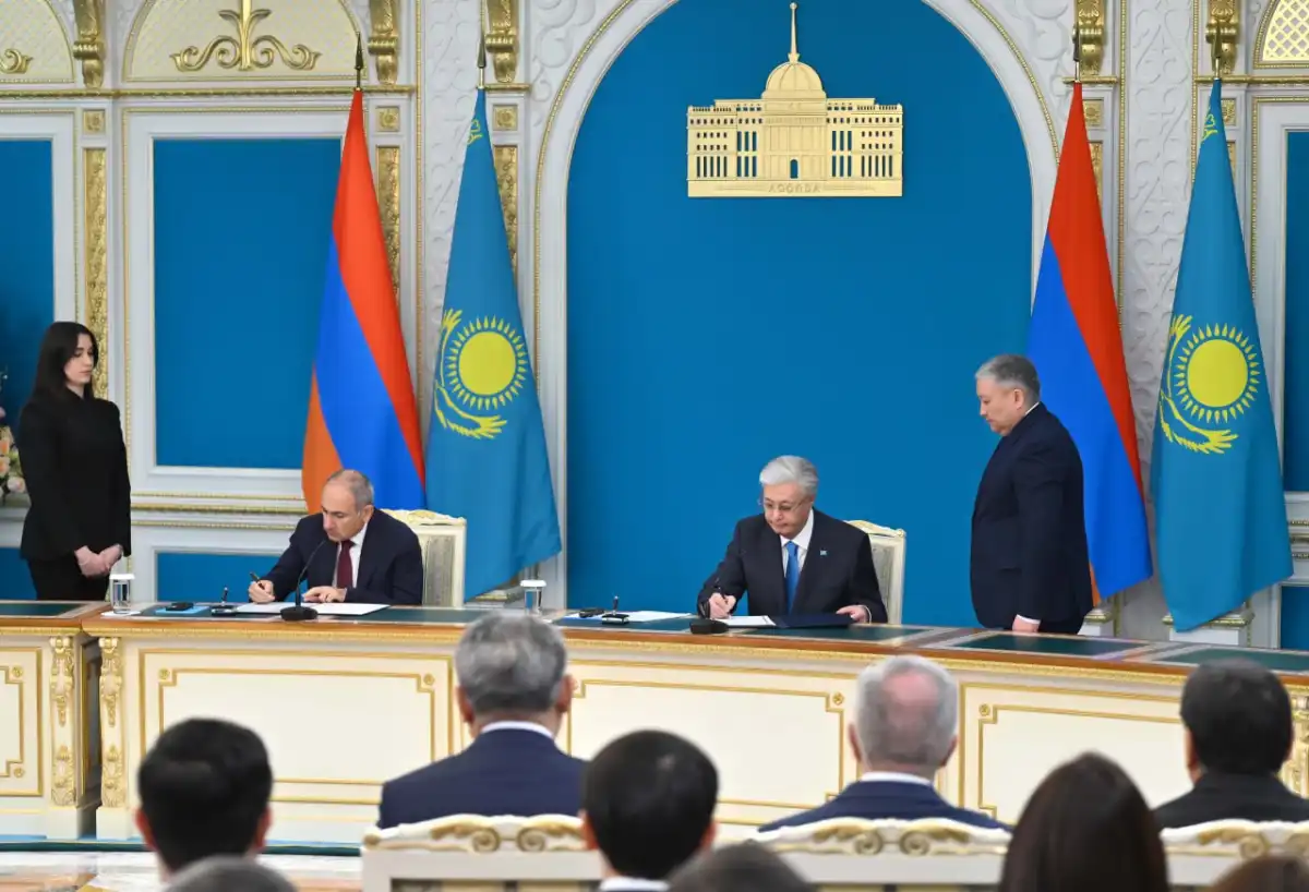 Казахстан и Армения приняли Совместное заявление