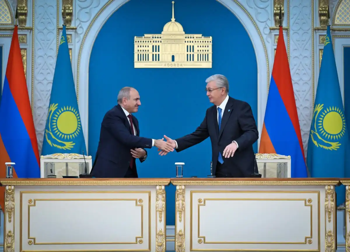 Токаев: Казахско-армянские отношения выходят на уровень стратегического партнерства