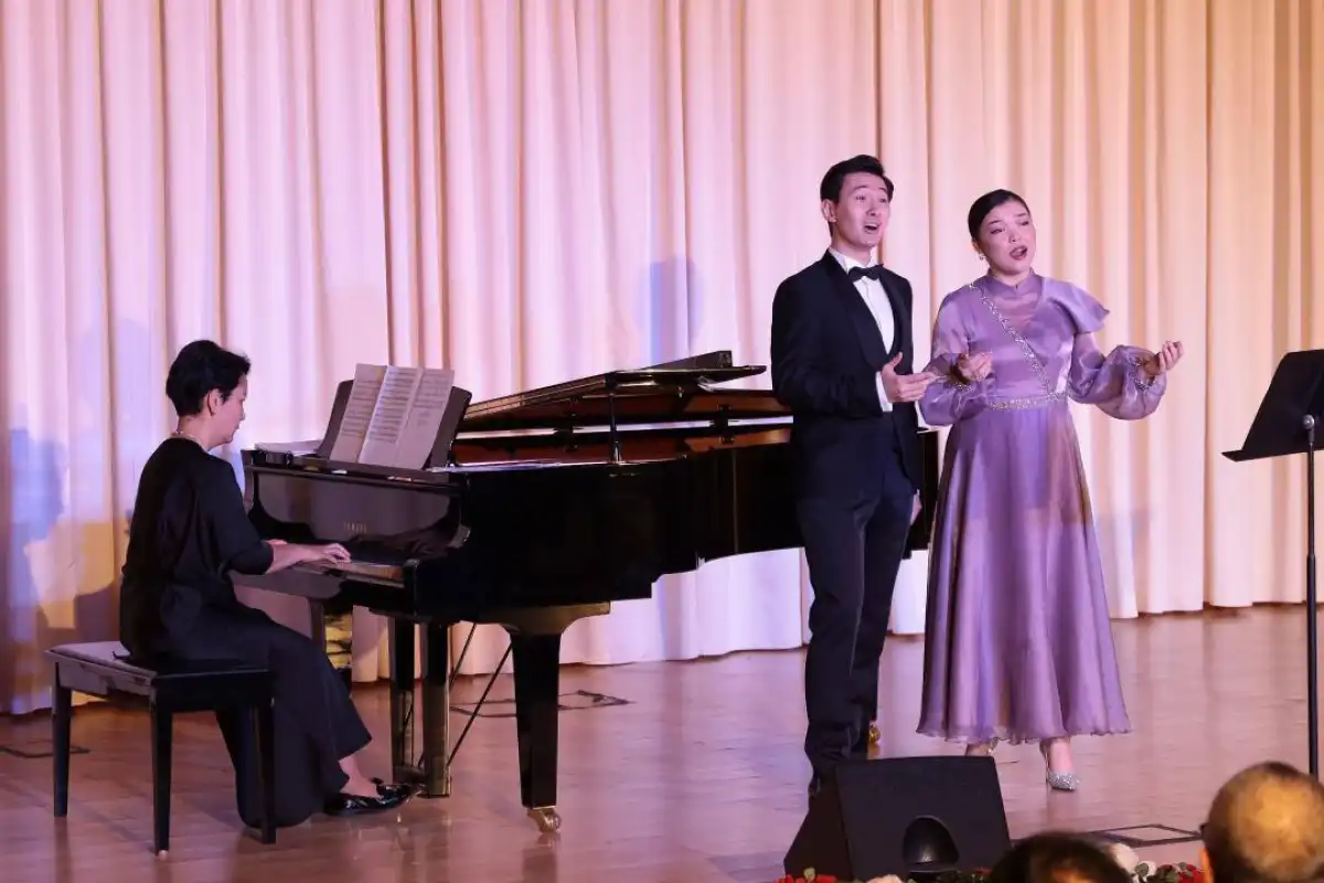 Юбилейный концерт в честь празднования 100-летия Нургисы Тлендиева прошел в Астане