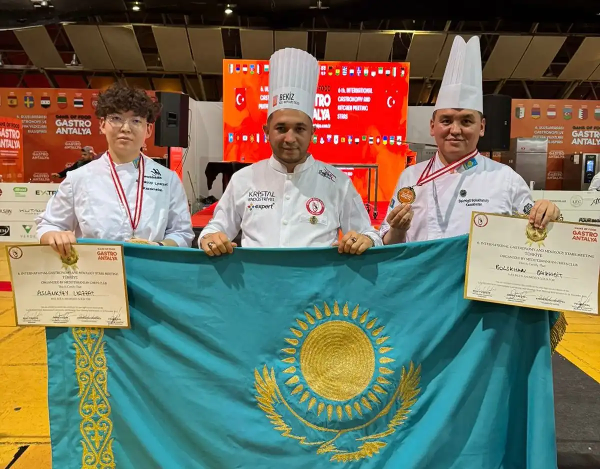Пекари из Астаны завоевали золото на международном фестивале GASTRO ANTALYA