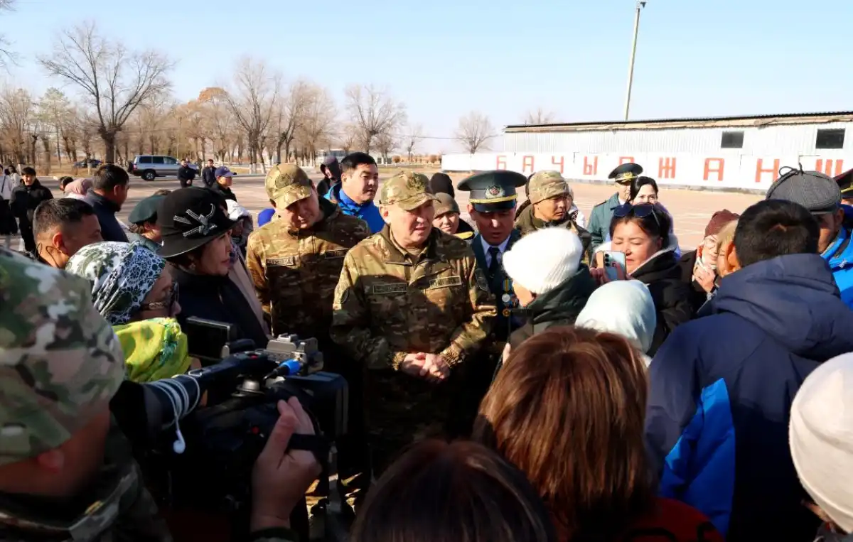 Министр обороны совершил рабочую поездку в Жамбылскую область