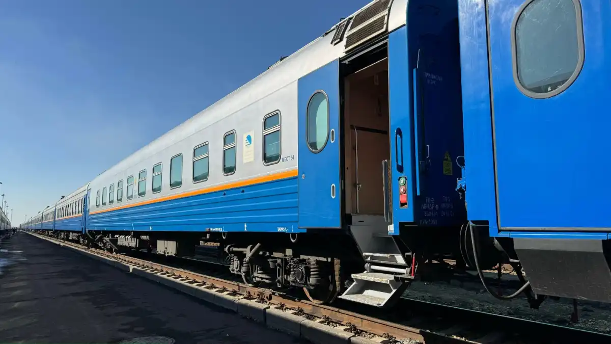 Новые вагоны отечественного производства вышли на маршрут Алматы – Новосибирск