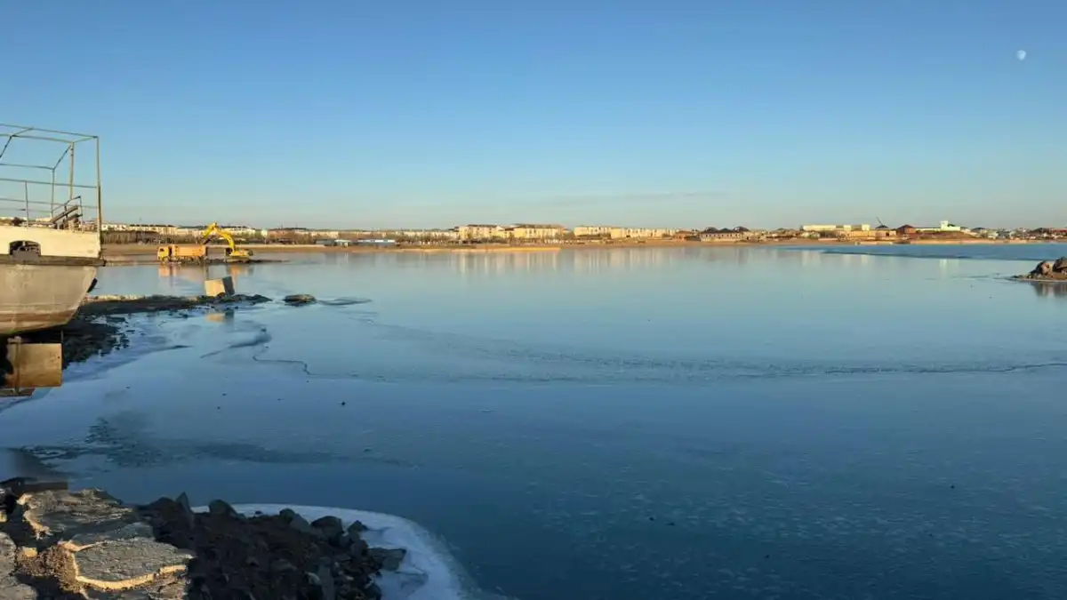 К очистке озера Балхаш приступили в Карагандинской области